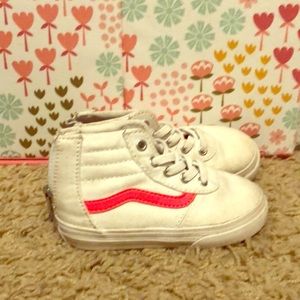 Size 6 toddler vans hightops